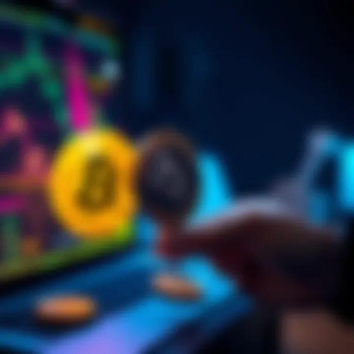 A person exchanging Bitcoin for Monero coins on a digital platform without KYC