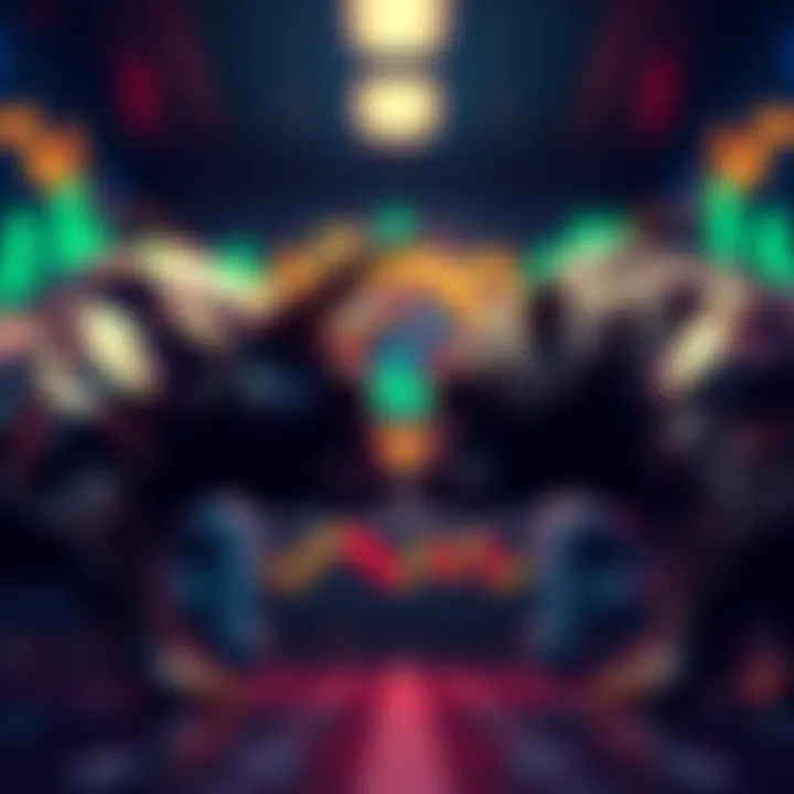 A visual representation of a bull and a bear facing each other, symbolizing market trends in cryptocurrency and stocks.