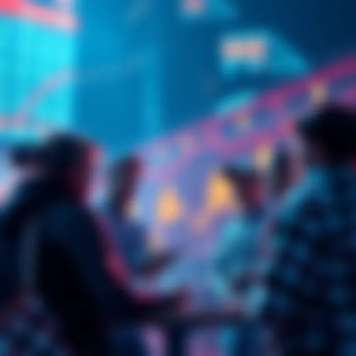 A group of people discussing their plans to accumulate $KAS tokens before a bull market