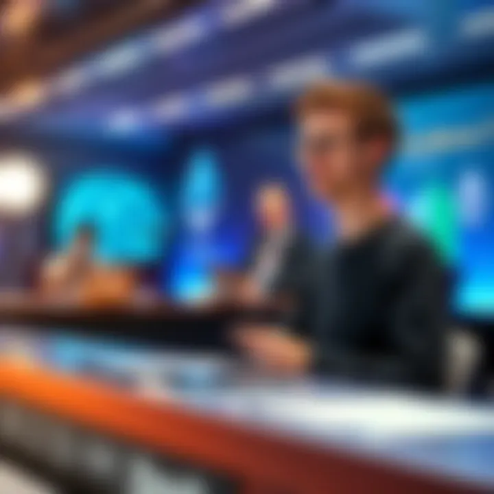 Vitalik Buterin discussing major improvements to Ethereum's core architecture in a tech conference setting