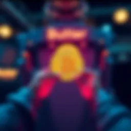 Butter sharing bitcoin post Butter sharing an inspiring bitcoin message with community feedback in the background