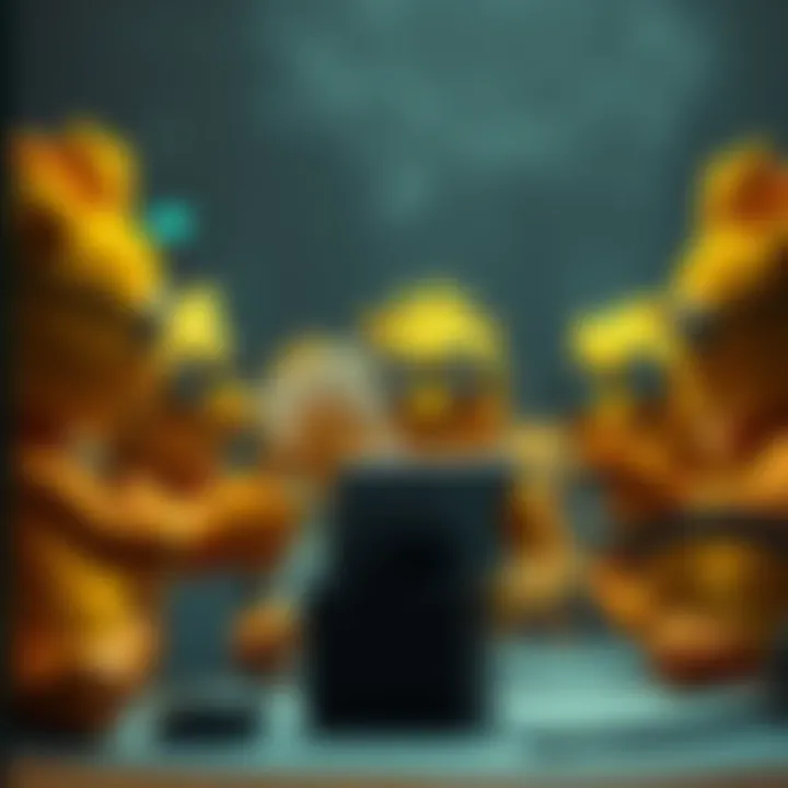 A group of Butters in a heated online discussion about controversial headlines