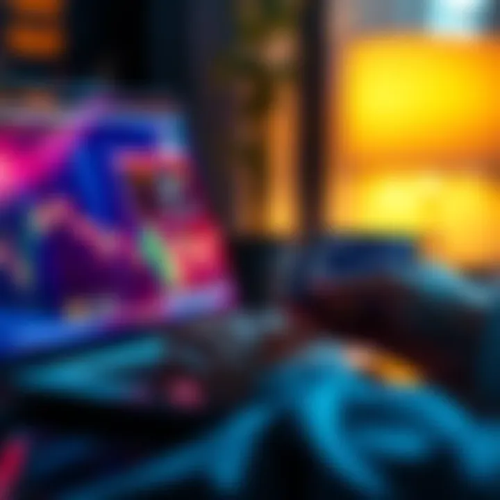 A person using a debit card to buy cryptocurrency online on a laptop