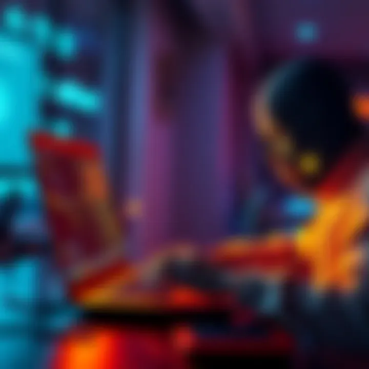 A person using a laptop to swap USDT to XRP, representing anonymous transactions