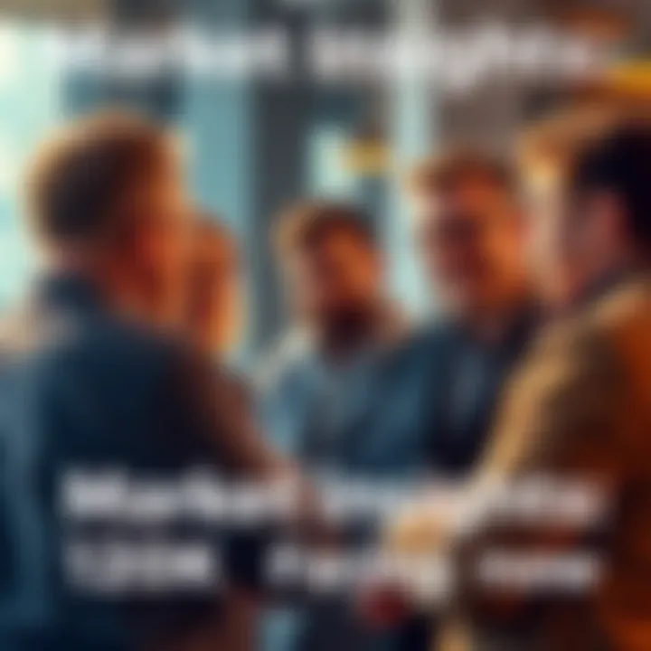 Investors discussing market performance A group of buyers sharing their investment experiences and strategies related to market performance after purchasing at 120K.