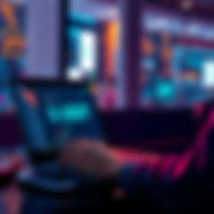 Buying USDT through Coinspot A person using a laptop to buy USDT on Coinspot with Australian bank support