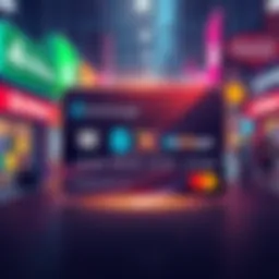 Illustration of the BXE U Card with logos of BanXchange and BitMart