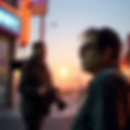 Cameraman Appears Next to Sonny A scene from S2 E3 showing a cameraman standing close to a character named Sonny during a filming moment