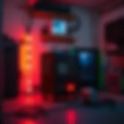 The Canaan Avalon Mini 3 heater sits in a mobile home garage, connected to mining equipment, with glowing lights indicating high performance.