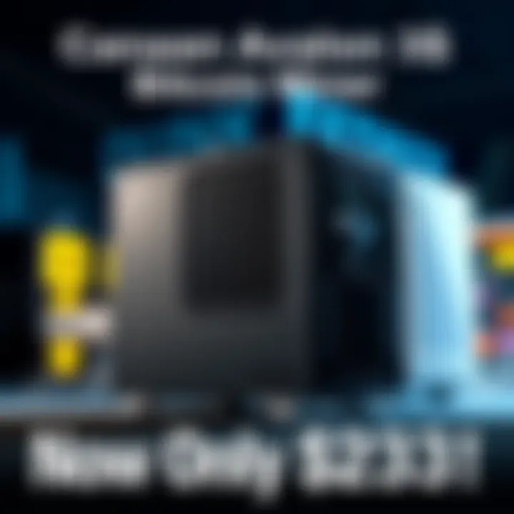 Canaan Avalon Nano 3S Bitcoin miner in black and white color options with a price tag of $239, highlighting its specs for performance and quiet operation.