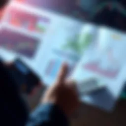 A person analyzing cryptocurrency charts and tax documents with a calculator in hand, showing concern about new tax regulations in Europe.