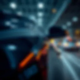 Close-up Video of a Car for Sale A detailed walkaround video showing the exterior condition of a car for sale, highlighting its features and imperfections.
