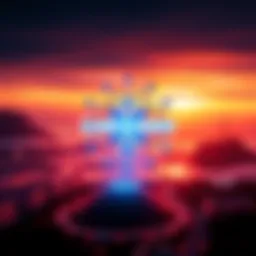 Cardano logo is placed above Solana logo, symbolizing Cardano's rise in decentralization rankings.