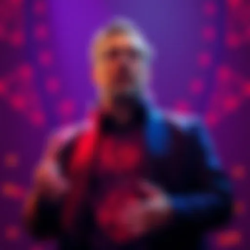 Charles Hoskinson announcing Cardano's largest DAO with a $429 million treasury