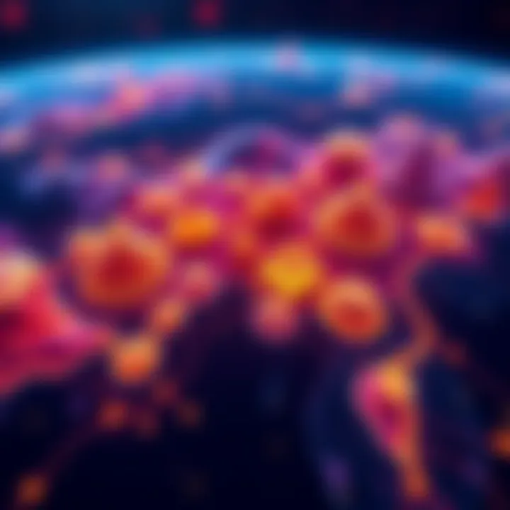 A detailed map showcasing various projects and innovations in the Cardano ecosystem for 2026