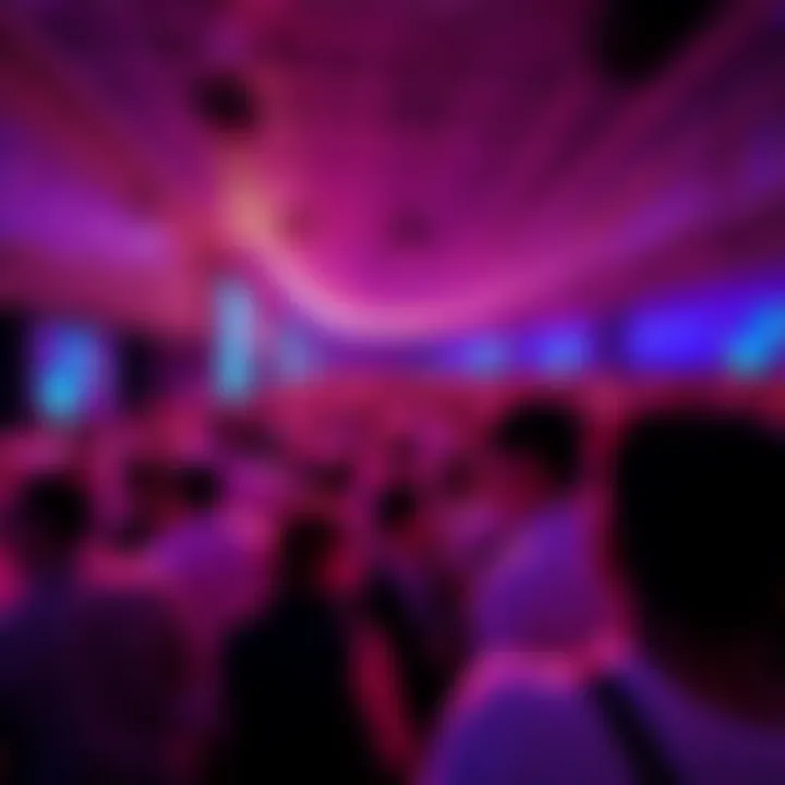 Crowd at Cardano's event during TOKEN2049 in Singapore, showcasing innovation in cryptocurrency.