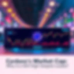 Cardano Market Cap Analysis Graph showing Cardano's market cap stability despite losses for investors, with fluctuating price lines and investor sentiment indicators.