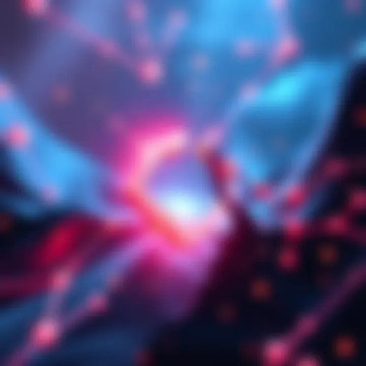 Illustration showing the Cardano network logo breaking apart, with a new fork emerging, symbolizing a response to a transaction attack.