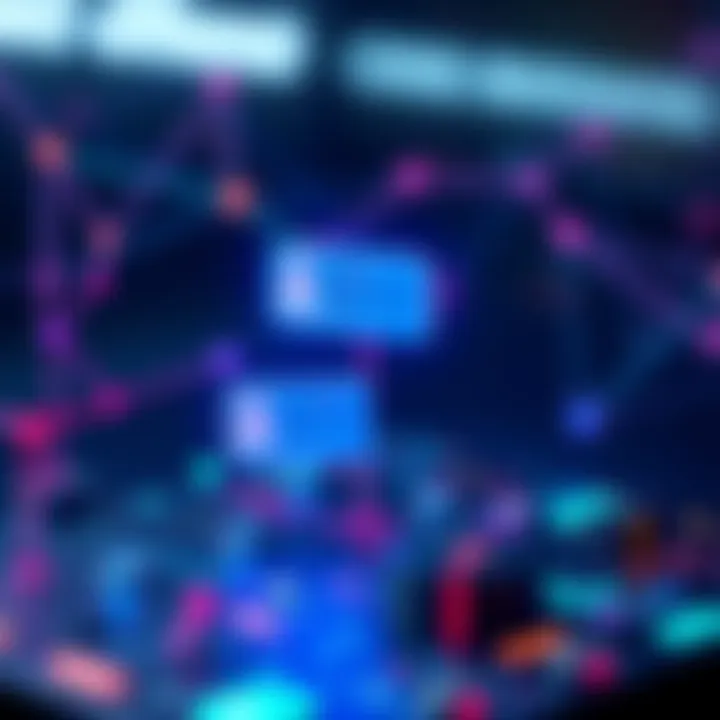 A visual representation of a messaging platform on Cardano, showing wallet icons exchanging messages as NFTs, highlighting user interaction and innovative design.