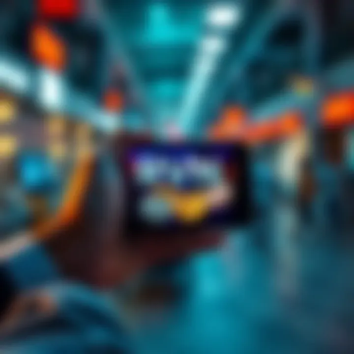 A person holding RVN tokens on their phone, planning to cash out for cash at a platform.