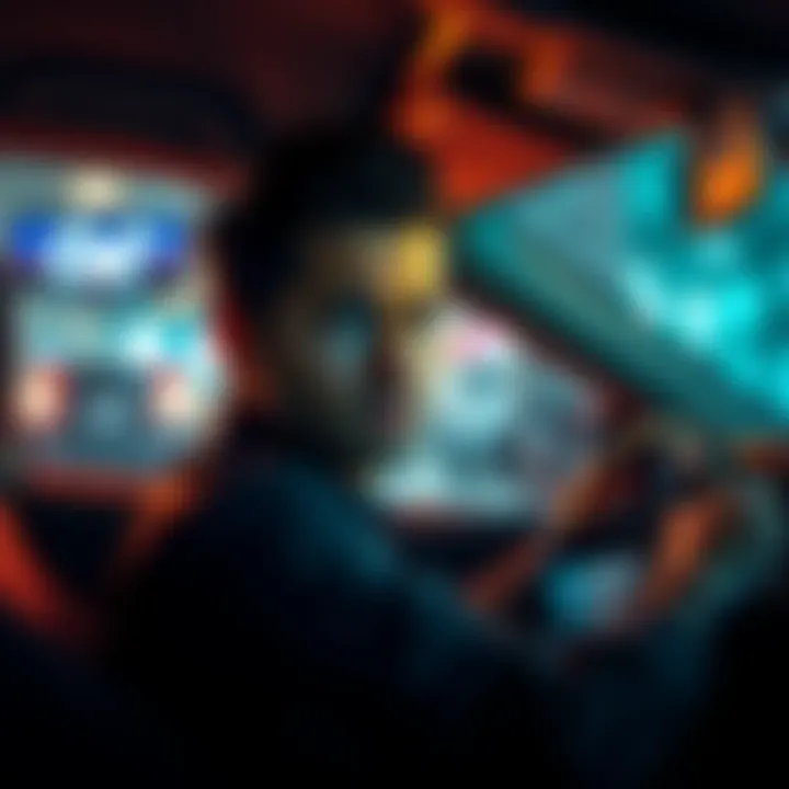A person looking concerned while viewing a car listing on Leboncoin, showing hesitation and caution.