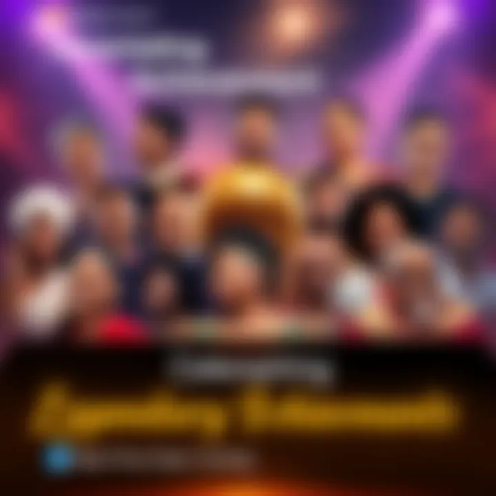 A diverse group of people sharing their inspiring stories of success and greatness, showcasing their accomplishments with pride.