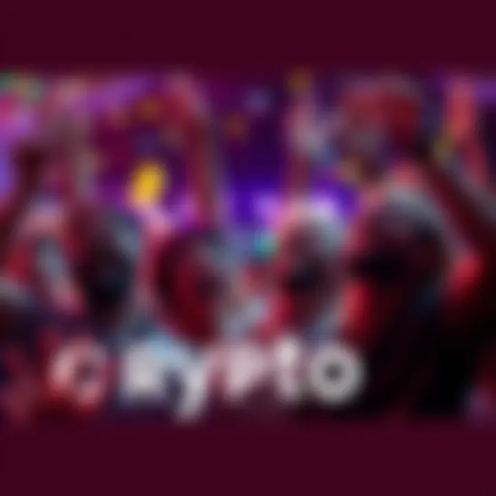 People celebrating the recent discounts in cryptocurrency market with joy and excitement