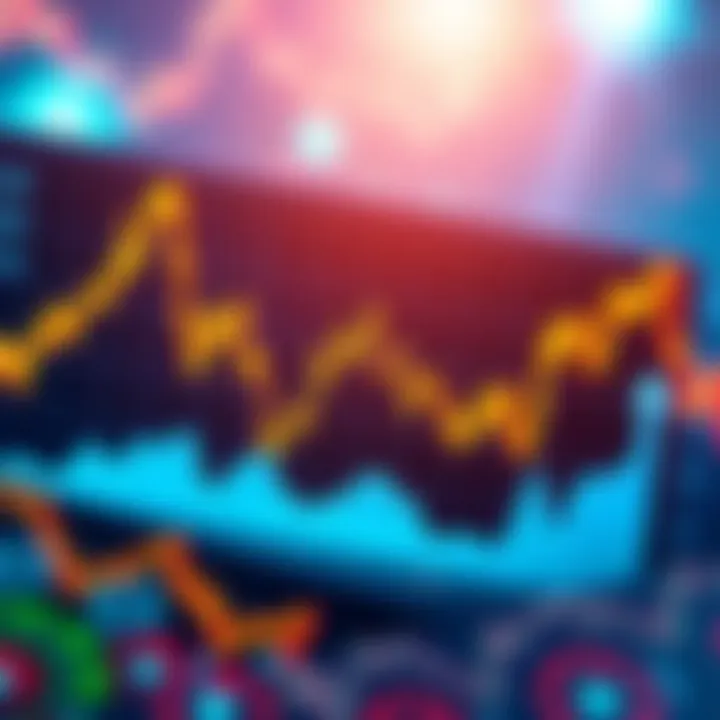 Graph showing stable price of Chainlink with positive market news