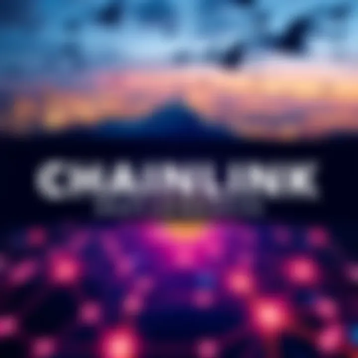 Visualization of Chainlink's reserve celebrating over 2 million LINK, showing a growing network and enterprise partnerships
