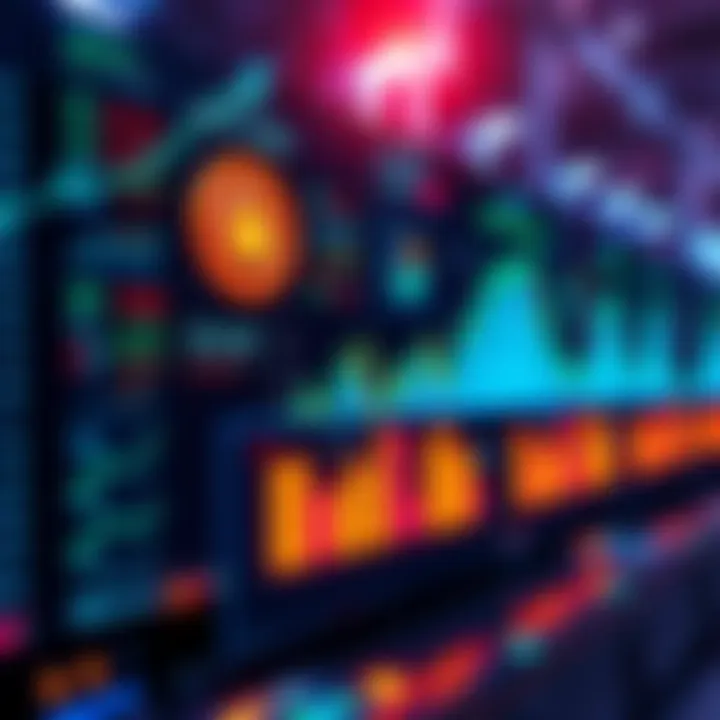 Visual representation of Chainlink tools supporting stablecoin growth with market data charts and security symbols.