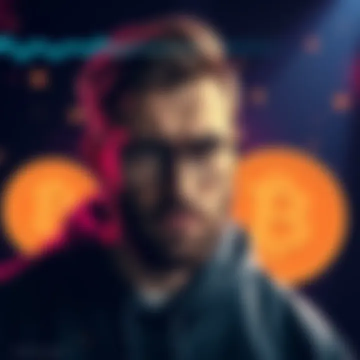 A person showing concern over funds held unlawfully by ChangeNOW with a graphic of USDT coins in the background.