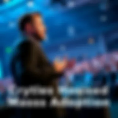 Charles Hoskinson at a conference Charles Hoskinson speaking on stage about cryptocurrency and his Midnight project