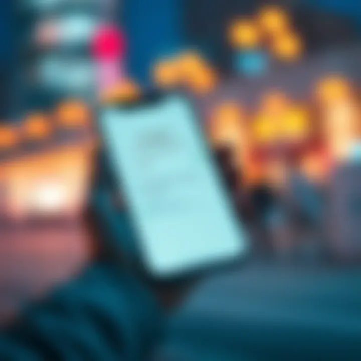 Chia Signer App on Smartphone Smartphone displaying the Chia Signer app interface, showing transaction details for approval.