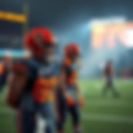 Chicago Bears players looking dejected during a game, showing signs of struggle and frustration