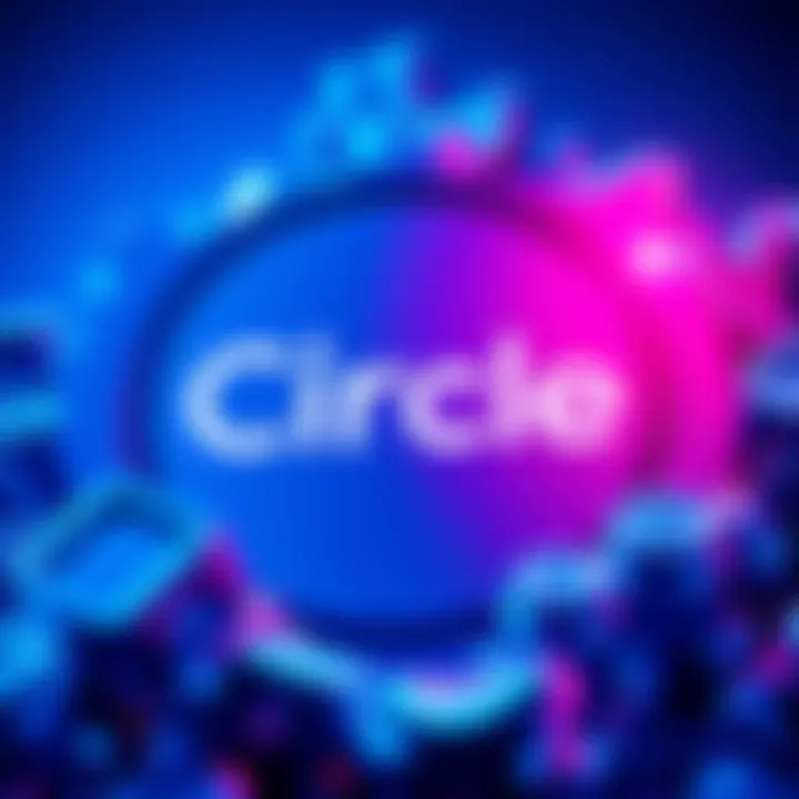 Circle and Coinbase logo with Hyperliquid branding in the background, highlighting the partnership