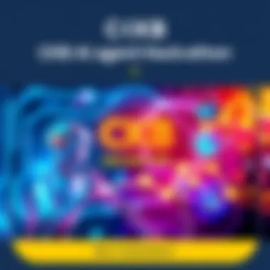 A vibrant graphic promoting the CKB AI Agent Hackathon with a $10,000 prize, featuring images of AI and blockchain concepts