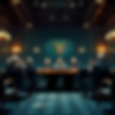 Lawmakers gathered around a table discussing the future of the CLARITY Act, showing concern and uncertainty