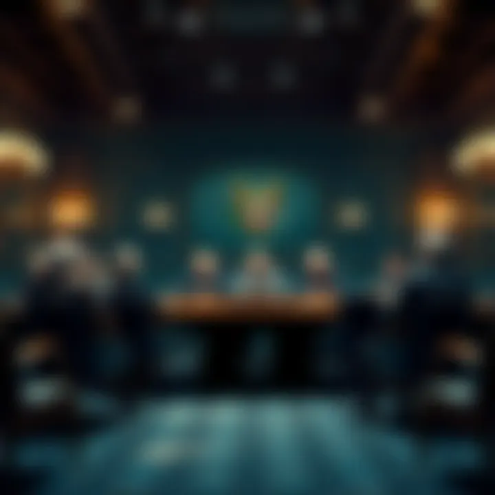 CLARITY Act Discussion Lawmakers gathered around a table discussing the future of the CLARITY Act, showing concern and uncertainty