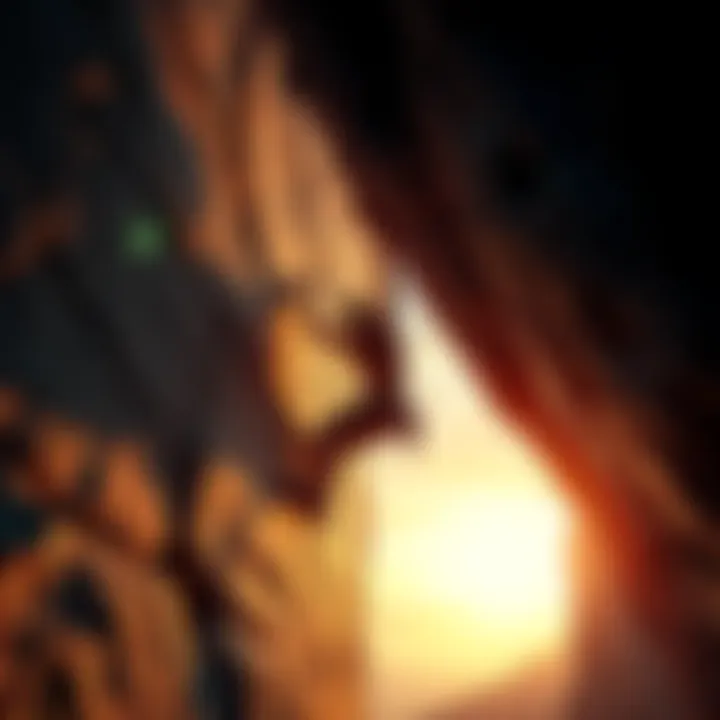 Climber reaching for a hold A climber on a rock wall reaching for a handhold, symbolizing focus on growth and opportunities in life