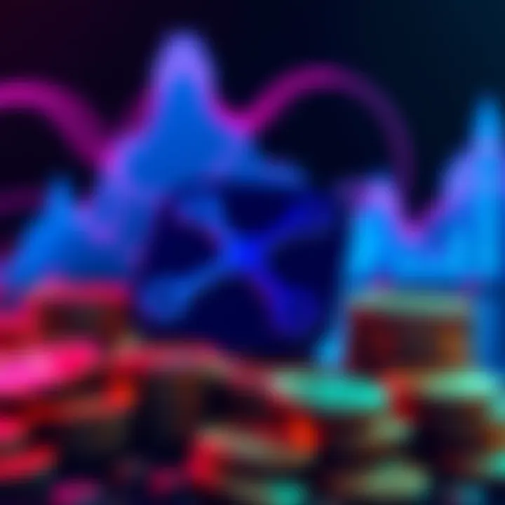 Coinbase logo with XRP tokens symbolizing a wealth ranking shift