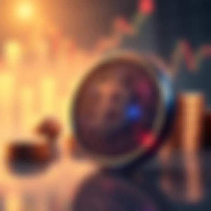 Coinbase logo with $DRB Grok Coin symbol and a background depicting financial relief concepts.
