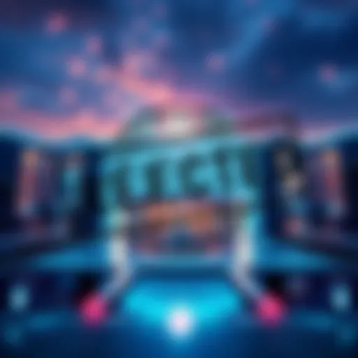 A visual representation of Coinbase's headquarters with a 'Rejected' stamp overlay, reflecting the news of their decision on the CLARITY Act