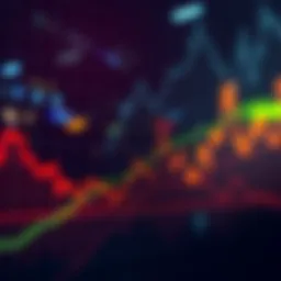 Graph showing a sharp decline in Coinbase trading volume to $76 million, with a red downward trend line