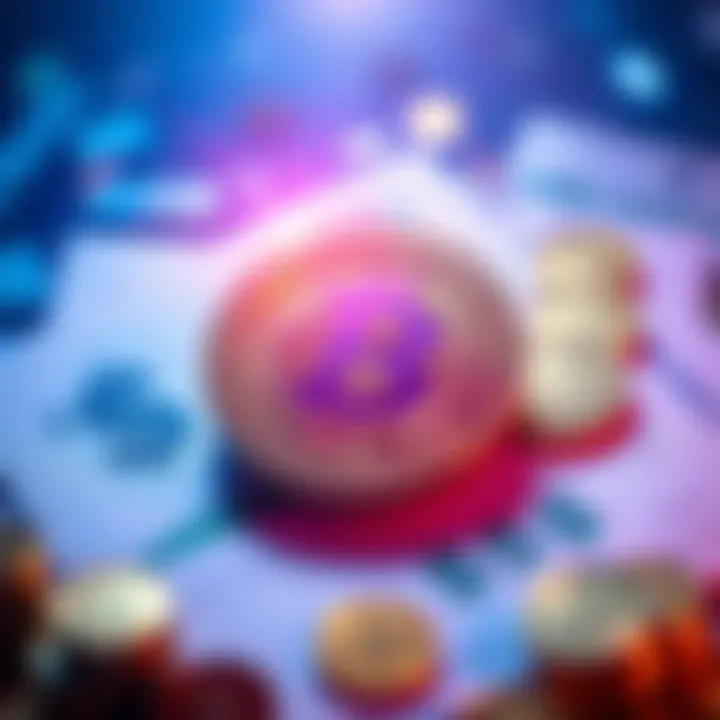 Coinbase logo with USDC dollar signs and regulatory documents in the background, symbolizing the fight for revenue amid regulatory changes.