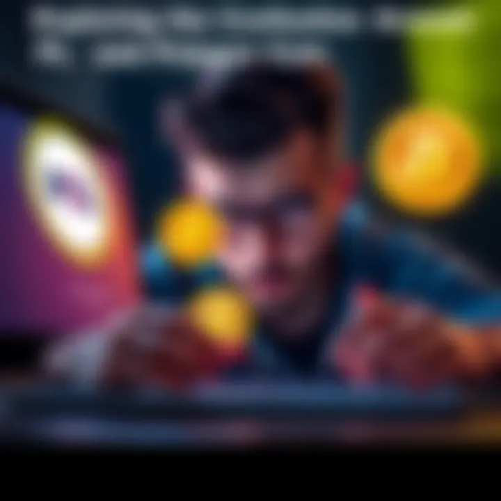 Coins and confusion A person looking confused at a laptop displaying POL and Polygon Coin graphics
