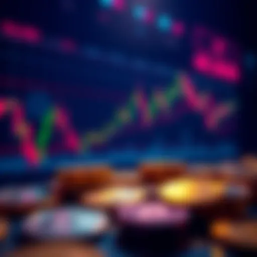 Coins Testing Support Levels A chart showing coins testing critical support levels before a potential price increase, highlighting market trends and support zones.