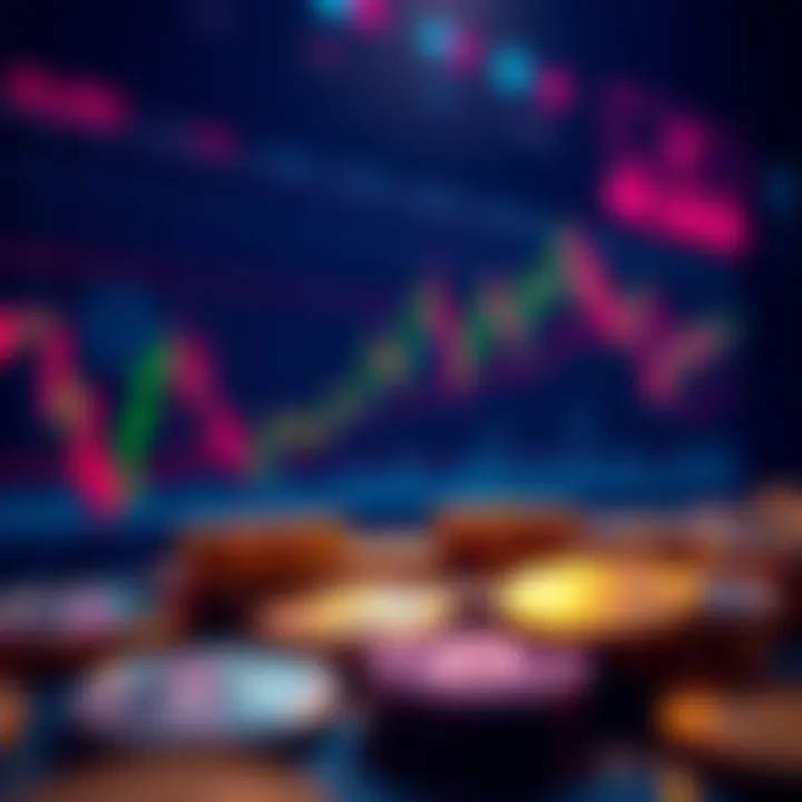 Coins Testing Support Levels A chart showing coins testing critical support levels before a potential price increase, highlighting market trends and support zones.