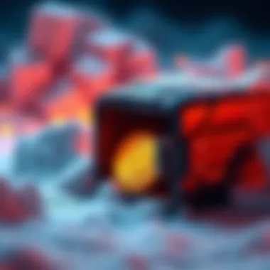 A secure cold wallet with Bitcoin symbols, representing safe cryptocurrency storage.