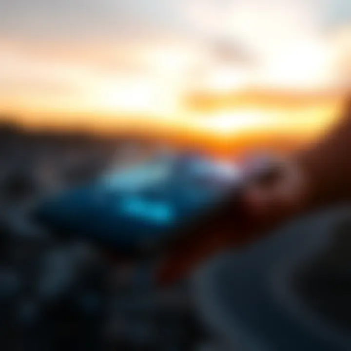 A smartphone displaying various cold storage wallet apps with a digital wallet graphic.