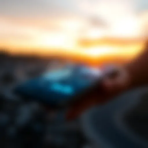 Best Cold Storage Wallets for Mobile A smartphone displaying various cold storage wallet apps with a digital wallet graphic.